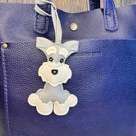 Dog Purse Charm Schnauzer Bag Charm Purse Dog lover Gift NEW FAST SHIP - Picture 2 of 6